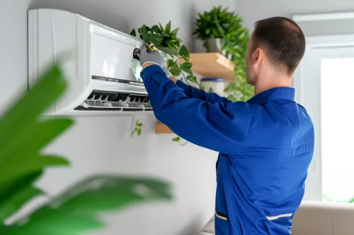 Climatiseur mobile propre = performance optimale. #entretienclim #événement